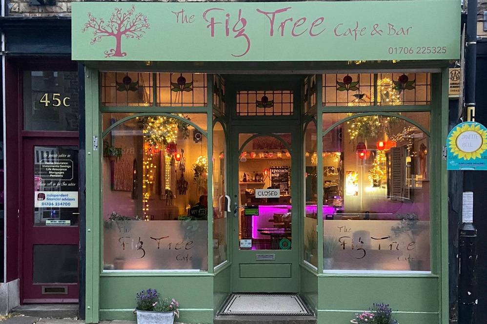 The Fig Tree Cafe Rawtenstalls wonderful cafe for light bites